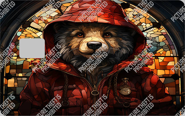 Bank  Card Sticker-BC-2803